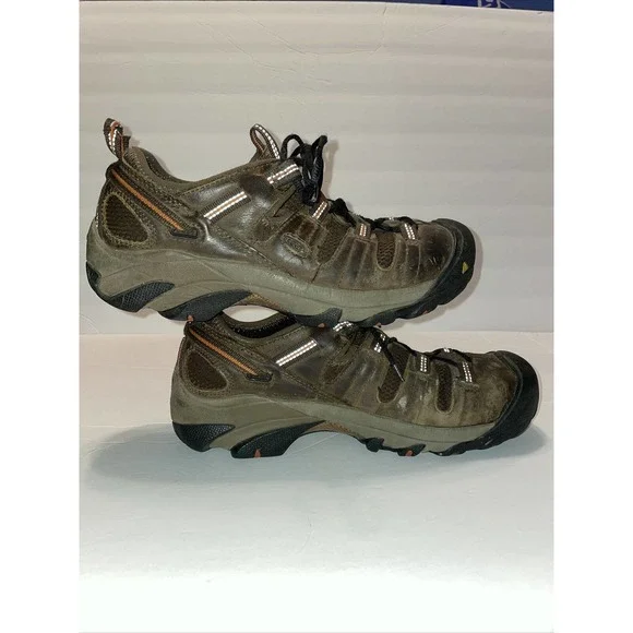 Keen Shoes Keen Mens Brown Leather Steel Toe Us Size Work